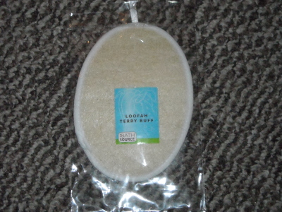 hard water 003 Loofah Scrub