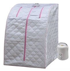 portable sauna, heat hives, steam capsule, cholinergic urticaria